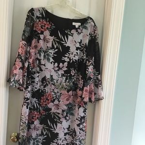 Pretty Coldwater Creek floral dress, size 12